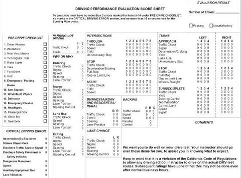 cal dmv written test